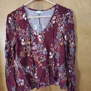 Love Fire Floral Top